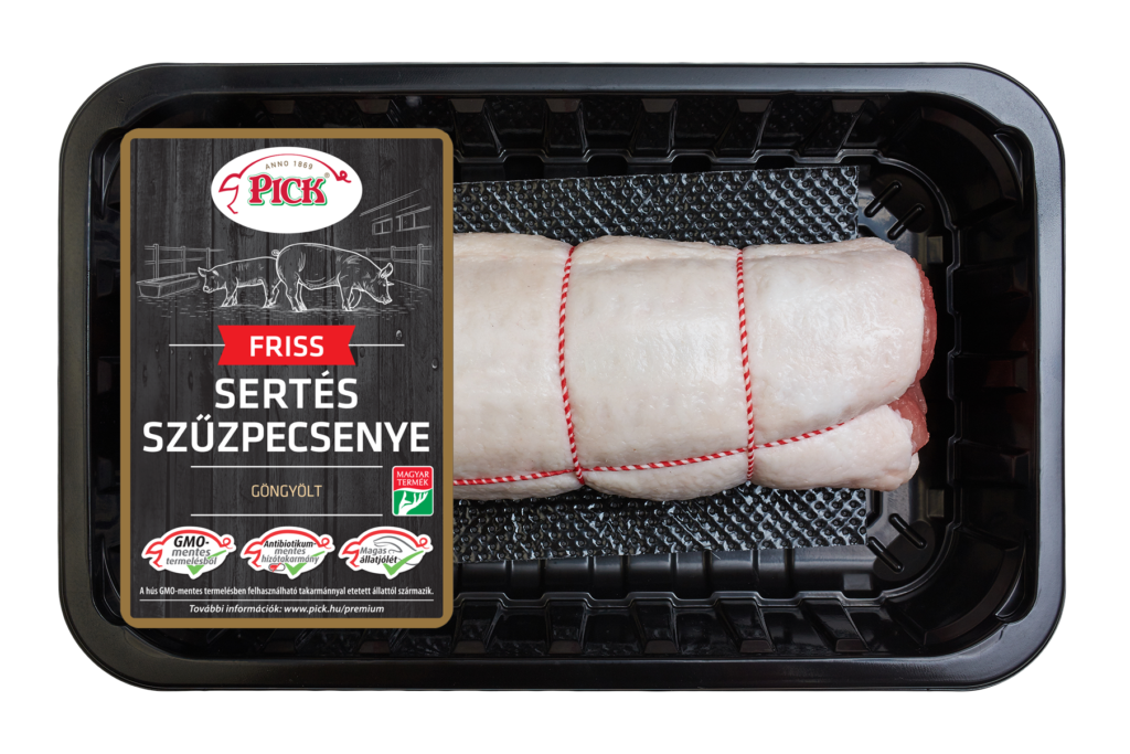 PICK Friss Hús Prémium Sertés Szűzpecsenye göngyölt